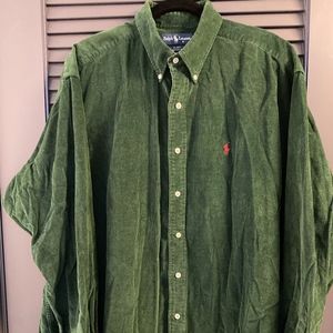 RALPH LAUREN VINTAGE BLAIR CORDUROY SHIRT XXL